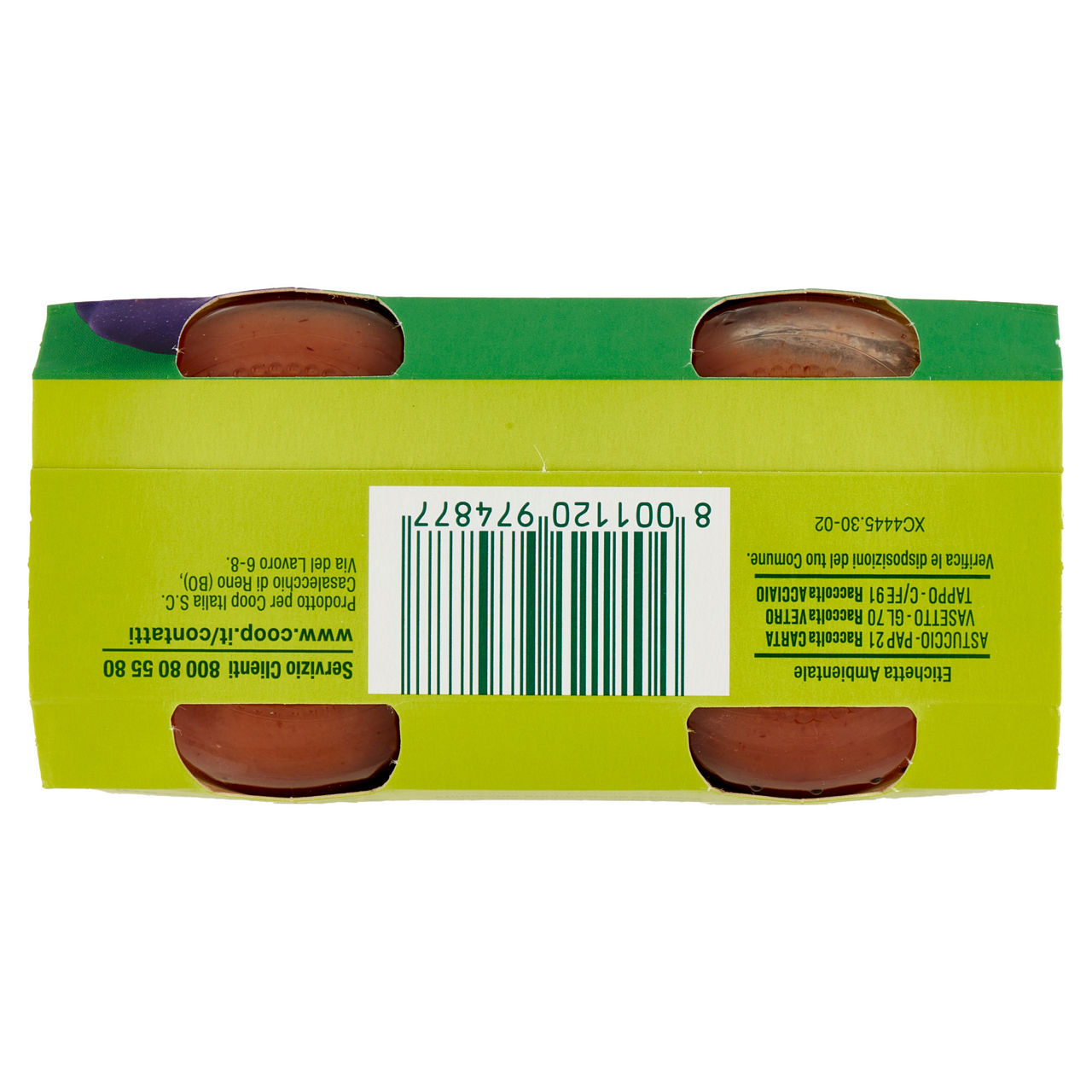Omogeneizzato di prugna e mela bio 2 pz x 125 gr - Immagine 41