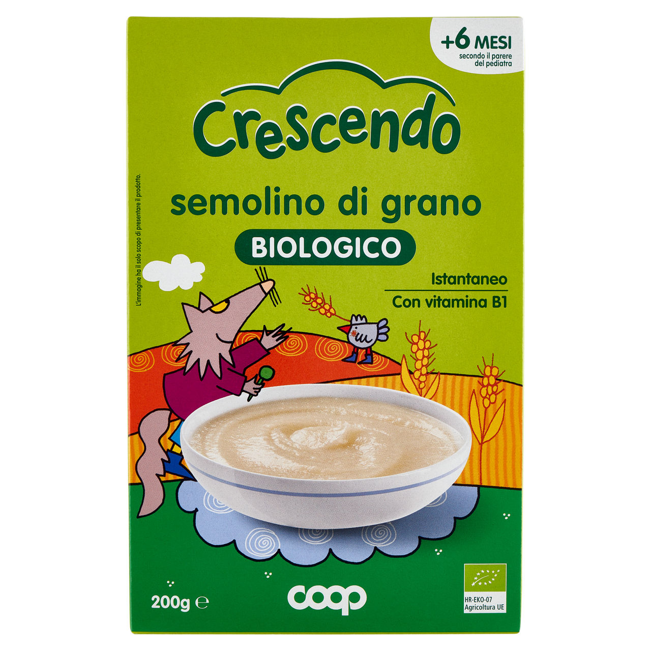 Semolino di grano bio 200 gr - Immagine 01