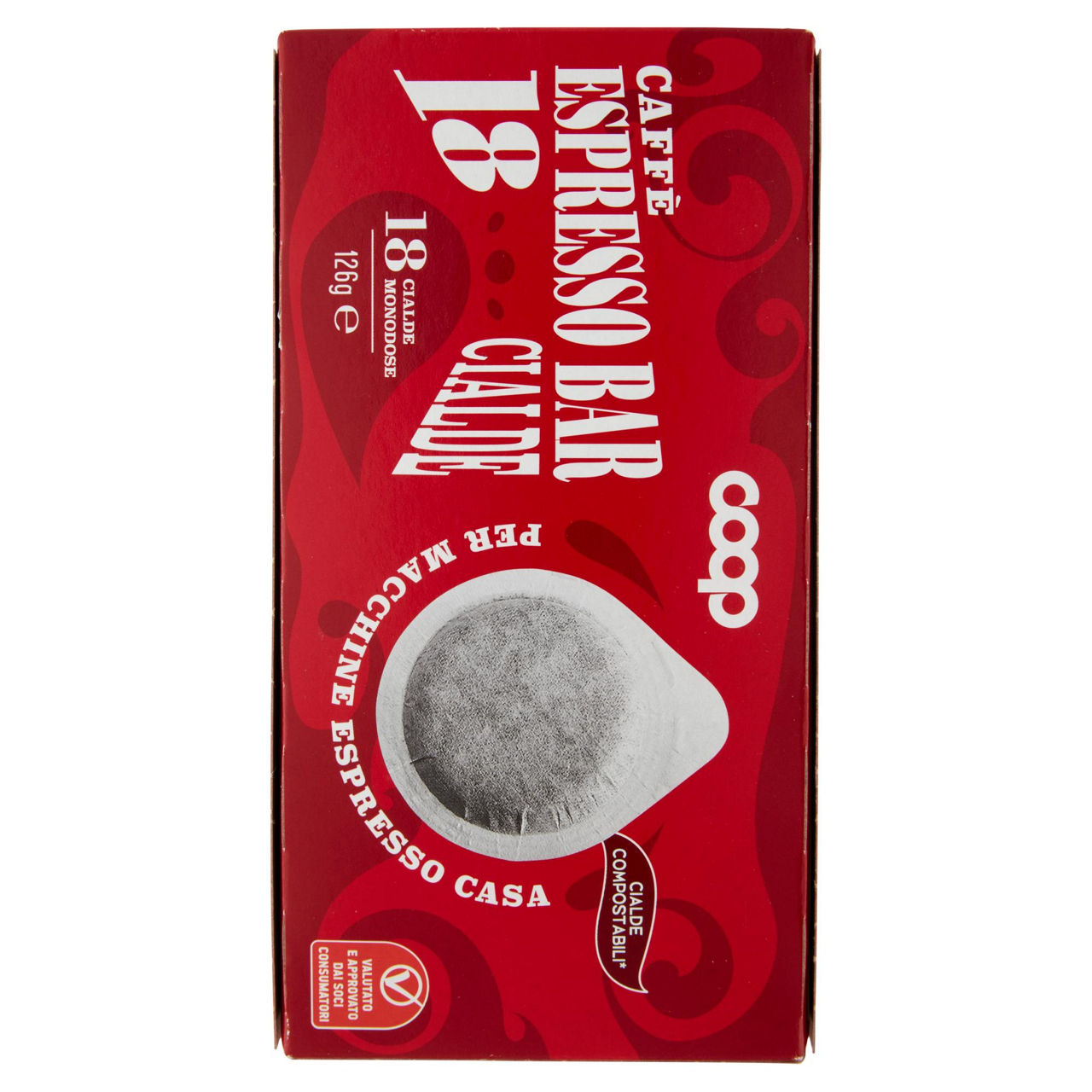 Caffè in cialde per macchine espresso 18 pz 126 gr - Immagine 51