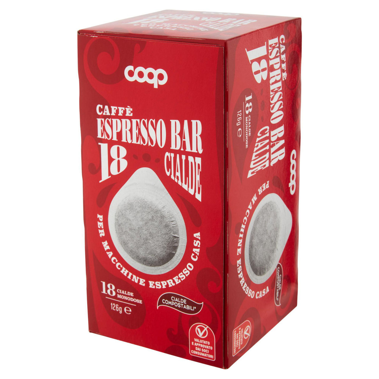 Caffè in cialde per macchine espresso 18 pz 126 gr - Immagine 61