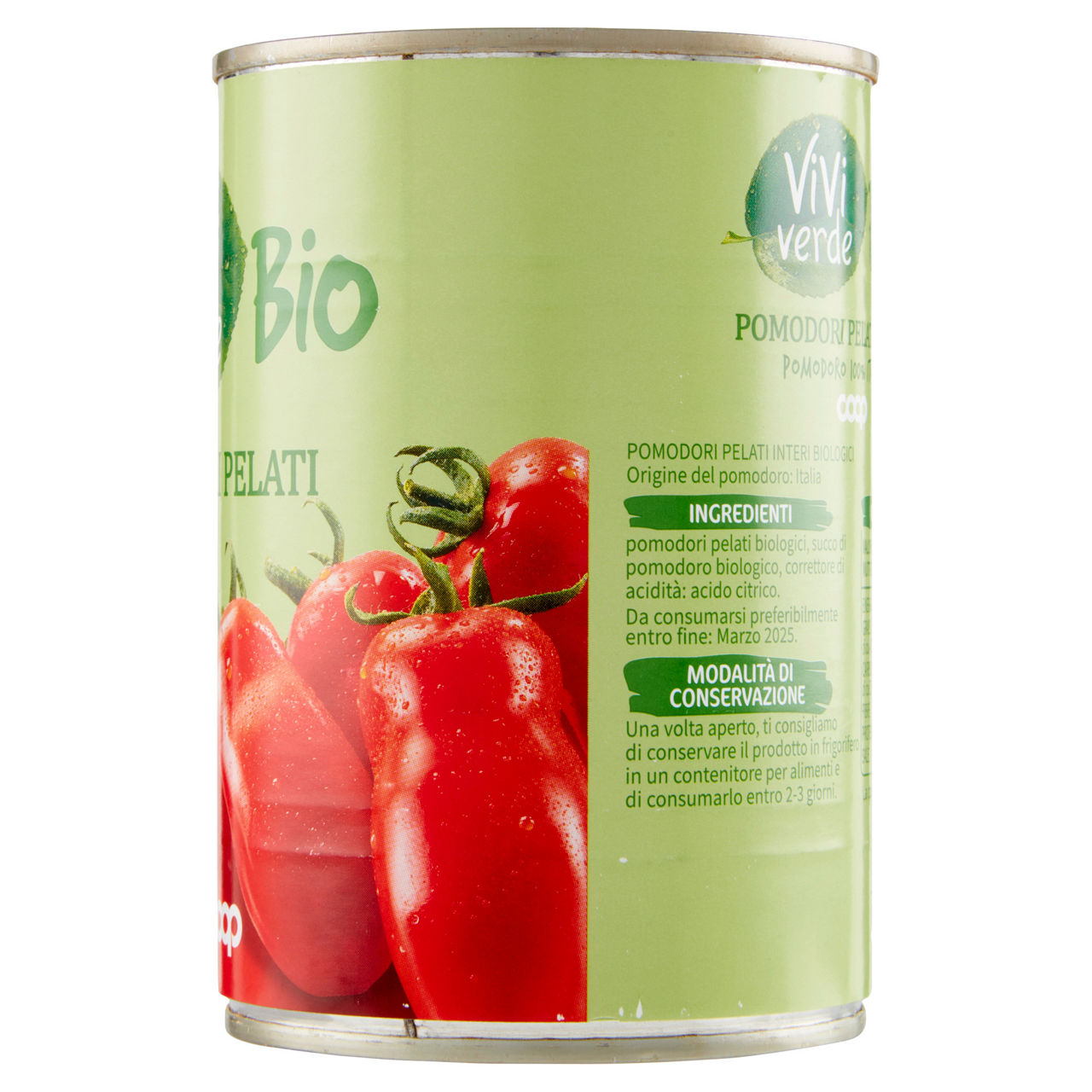 Pomodori pelati biologici vivi verde 400 g - Immagine 161