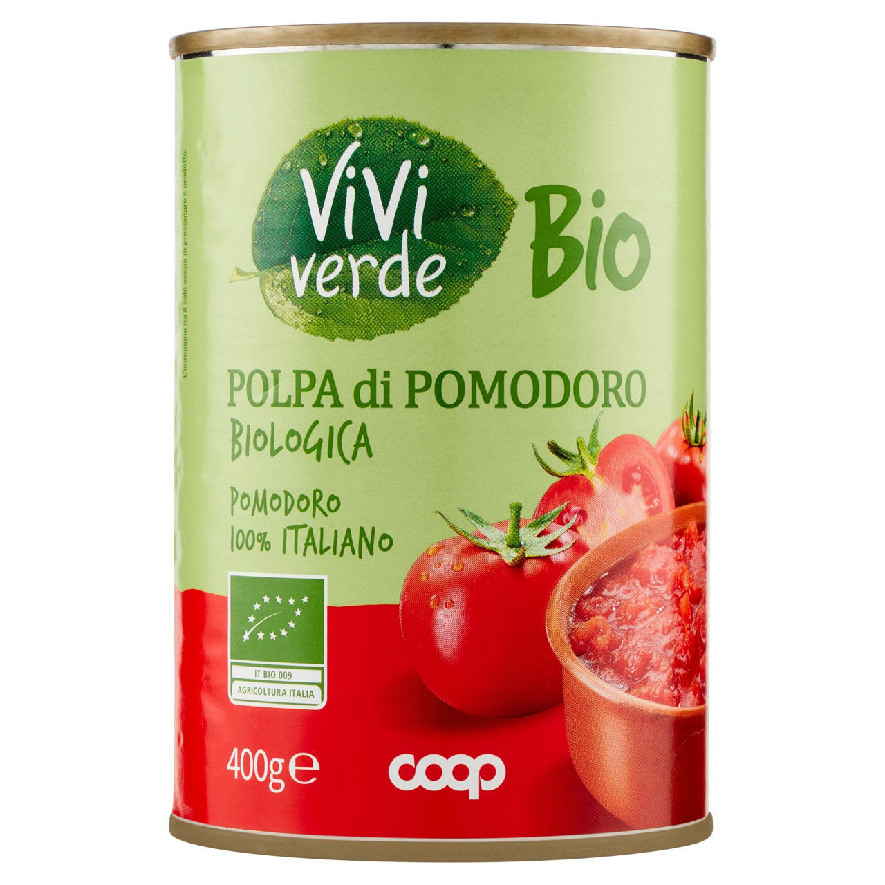 Polpa di pomodoro biologica vivi verde 400 g - Immagine 11