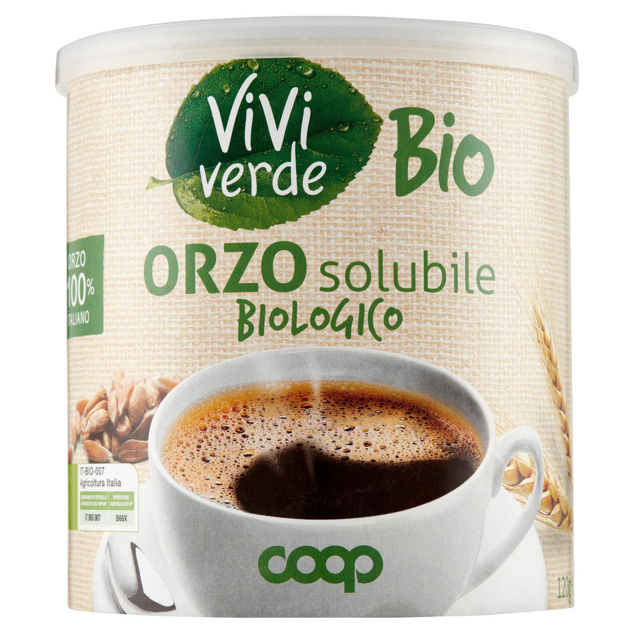 Orzo solubile bio 120 gr - Immagine 01