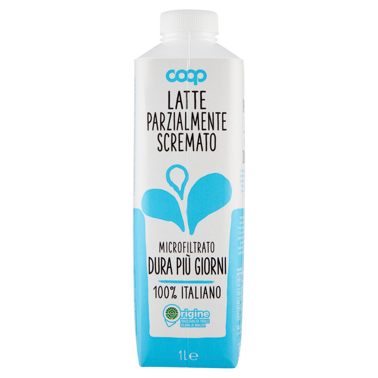 Latte parzialmente scremato microfiltrato 1 lt - Immagine 01