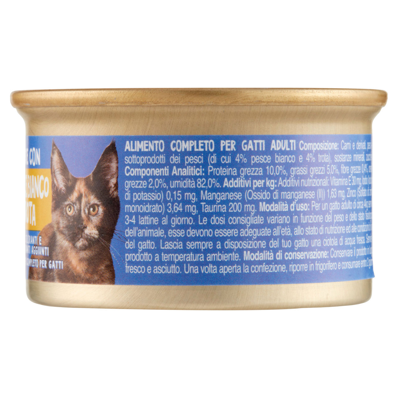 Mousse gatto con pesce bianco e trota coop amici speciali lattina gr.85 - Immagine 21