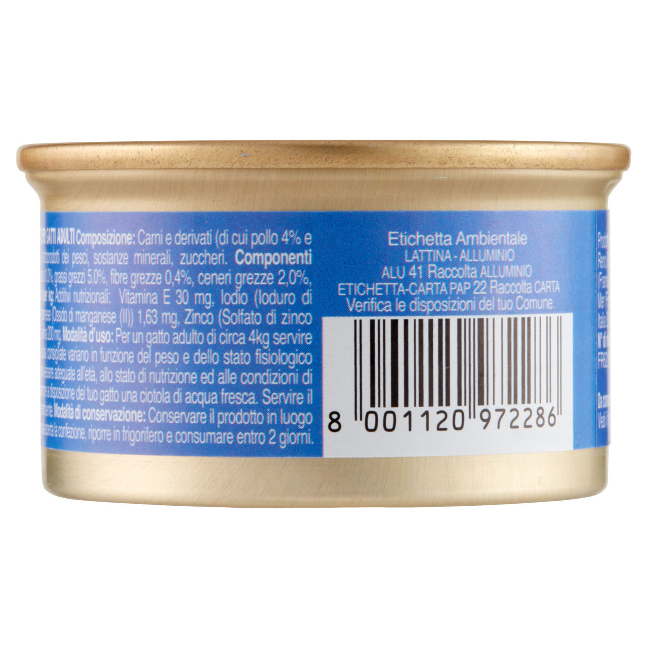 Mousse gatto con pollo e tacchino coop amici speciali lattina gr.85 - Immagine 11