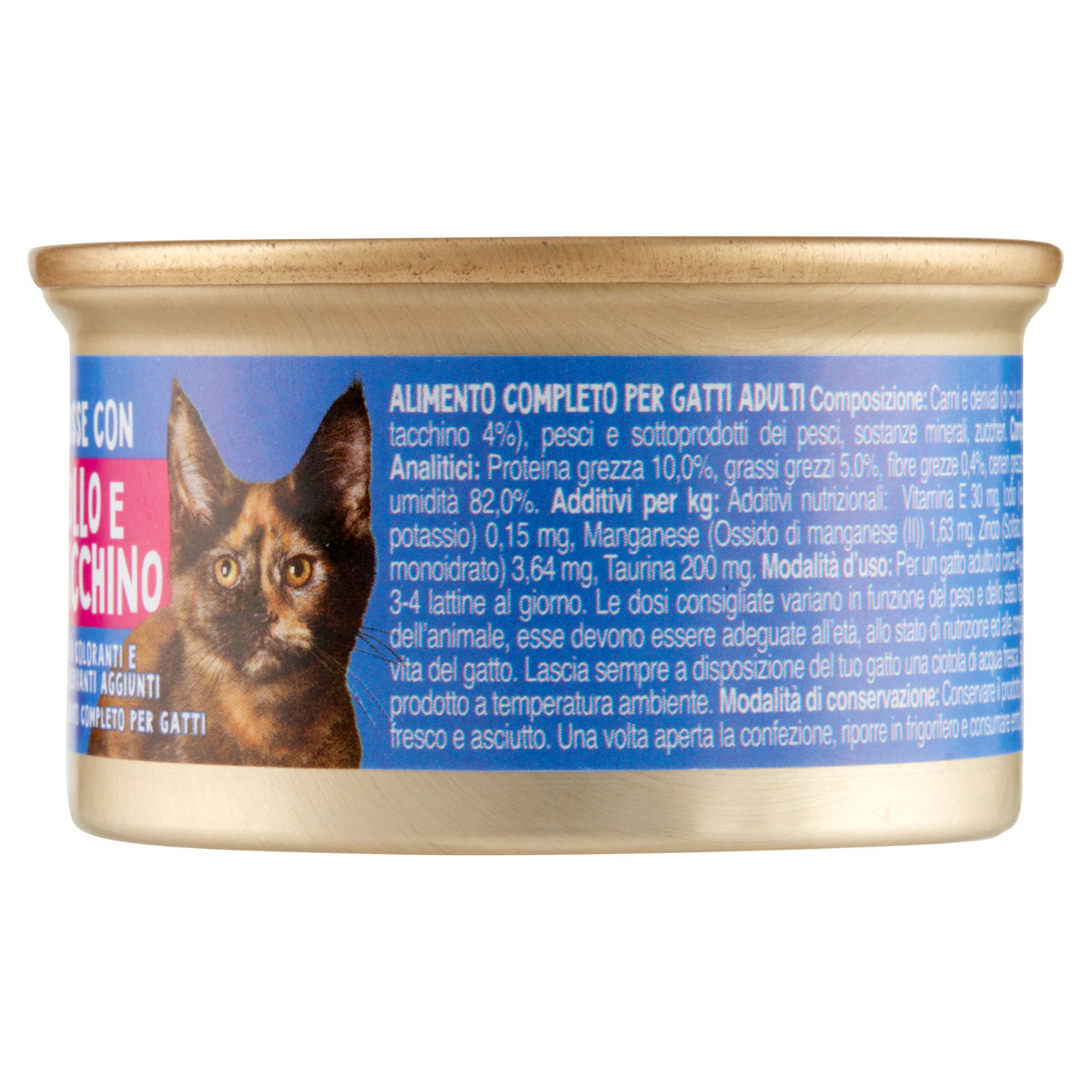 Mousse gatto con pollo e tacchino coop amici speciali lattina gr.85 - Immagine 51
