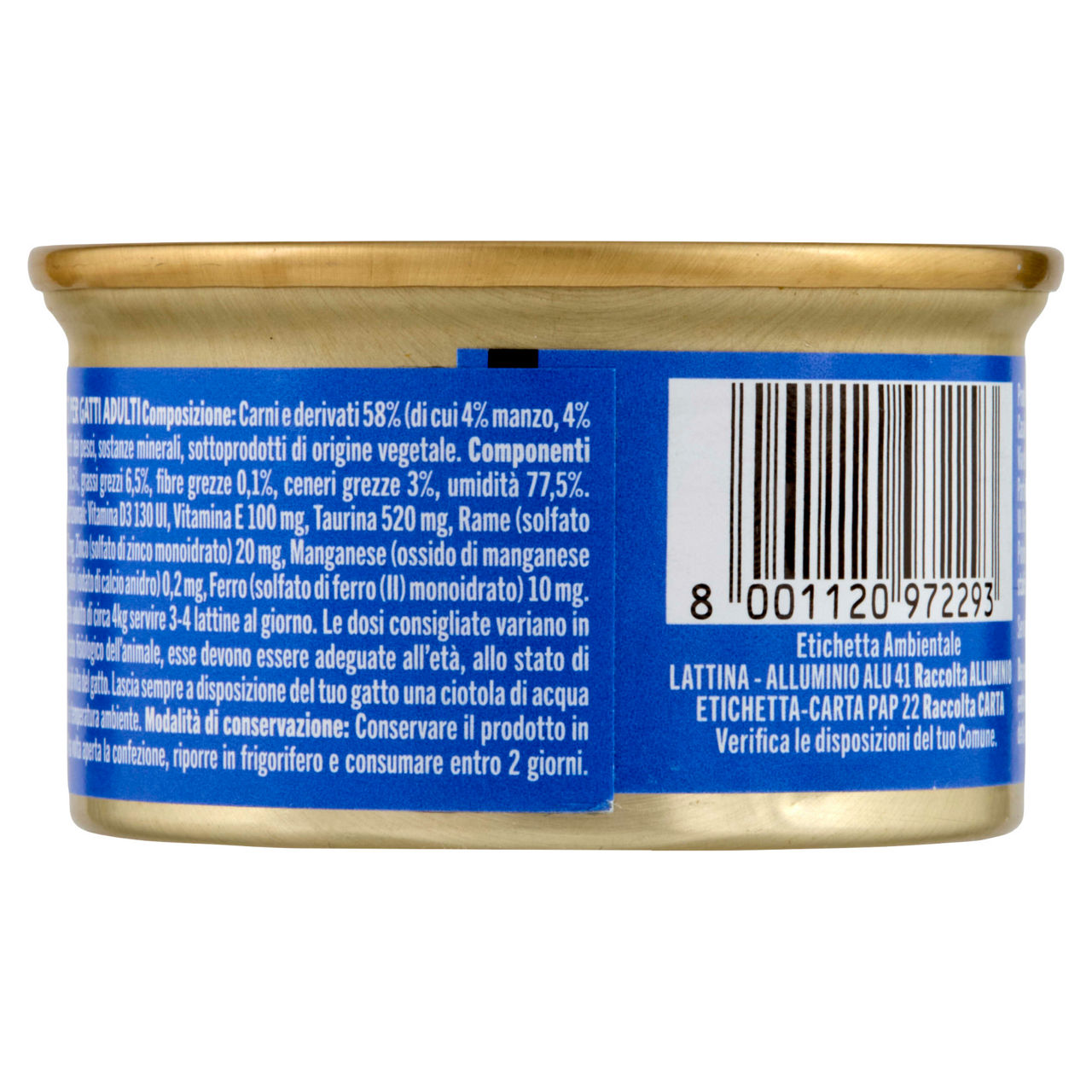 Mousse gatto con manzo e fegato coop amici speciali lattina gr.85 - Immagine 81