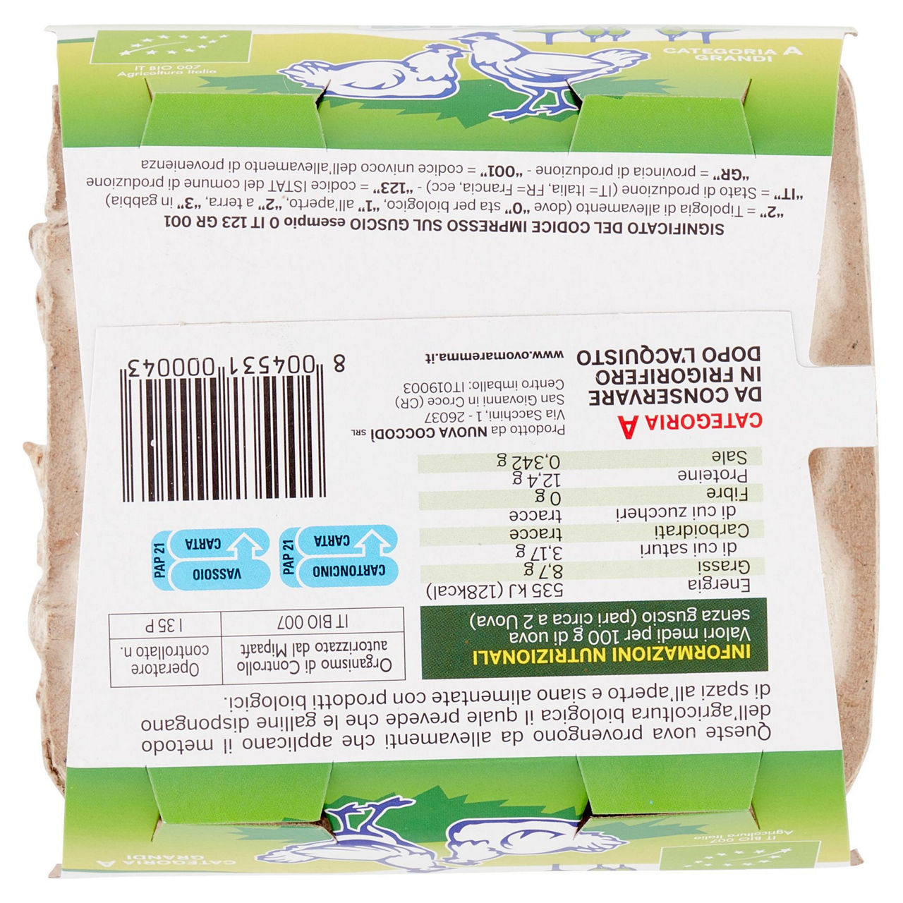 Uova fresche bio 4 pz - Immagine 21