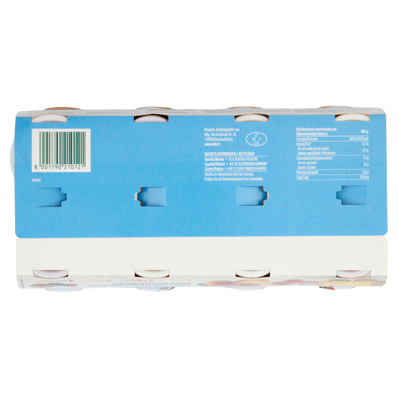 Yogurt magro zero grassi frutta assortita 8 pz da 125 gr - Immagine 41