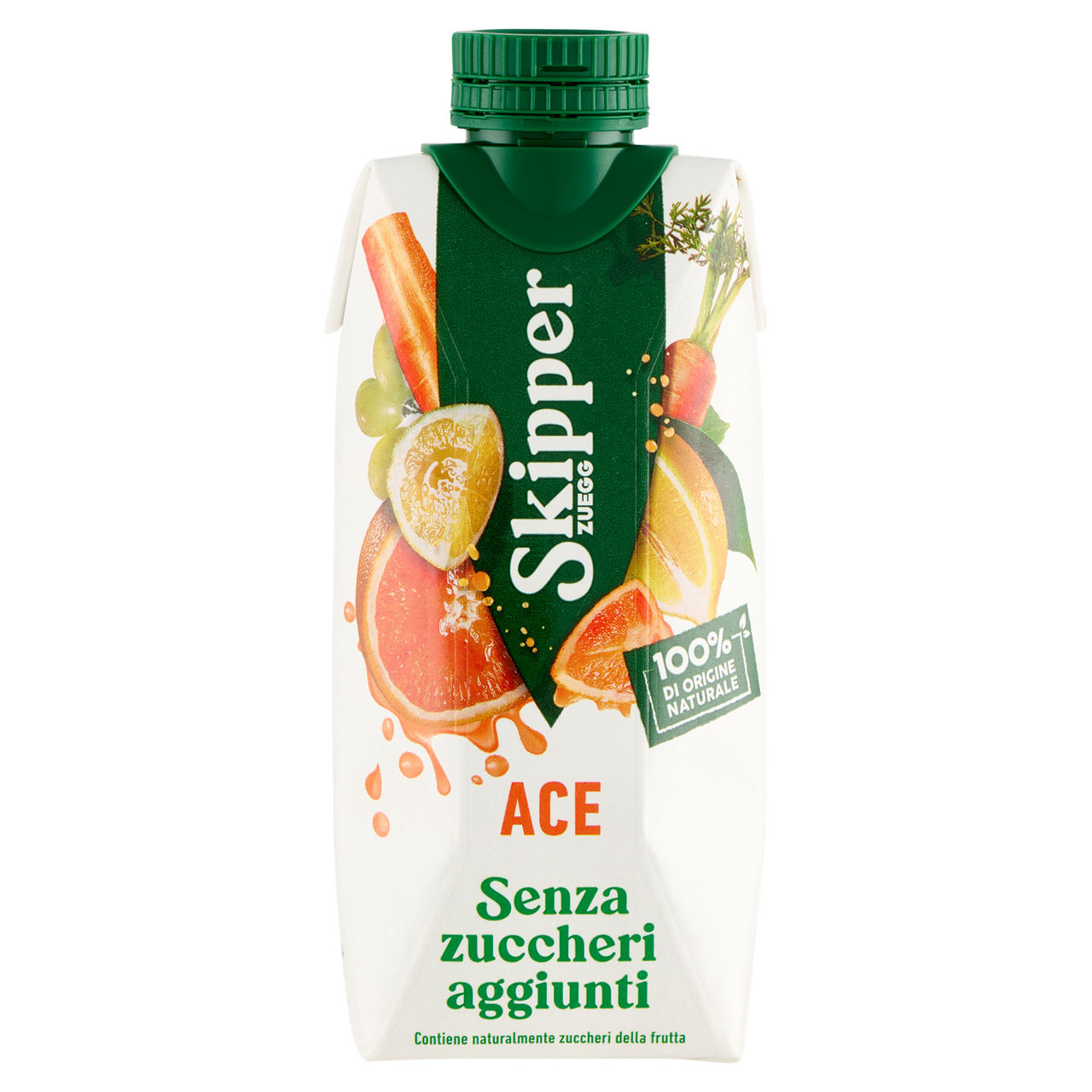 Succo skipper ace carota arancia limone senza zuccheri aggiunti brik ml 330 - Immagine 01
