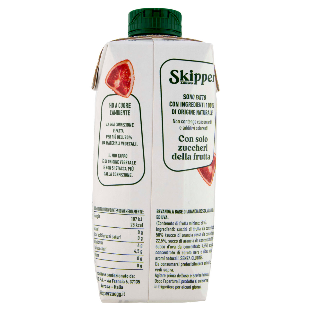 Succo skipper arancia rossa senza zuccheri aggiunti brick ml 330 - Immagine 41