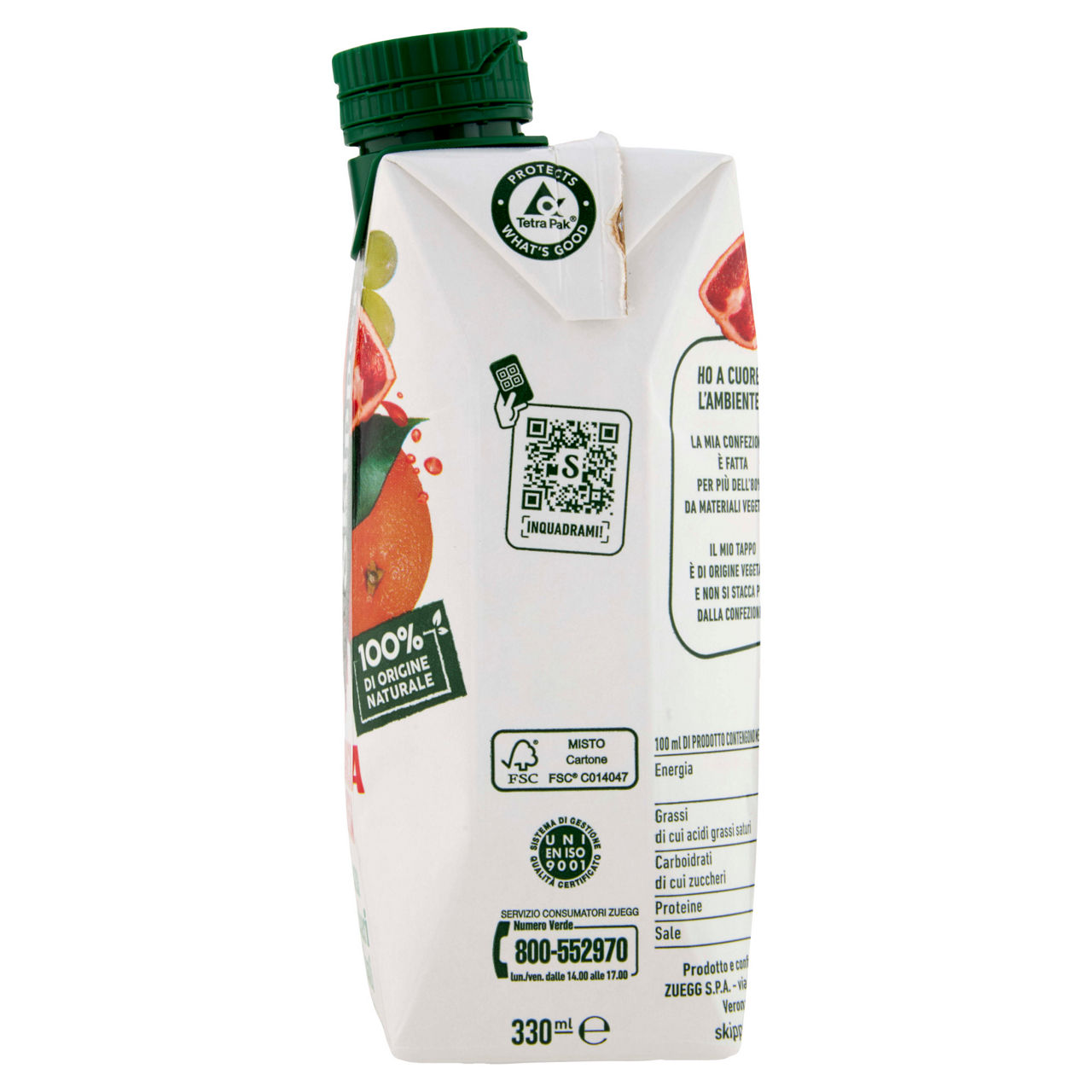 Succo skipper arancia rossa senza zuccheri aggiunti brick ml 330 - Immagine 31