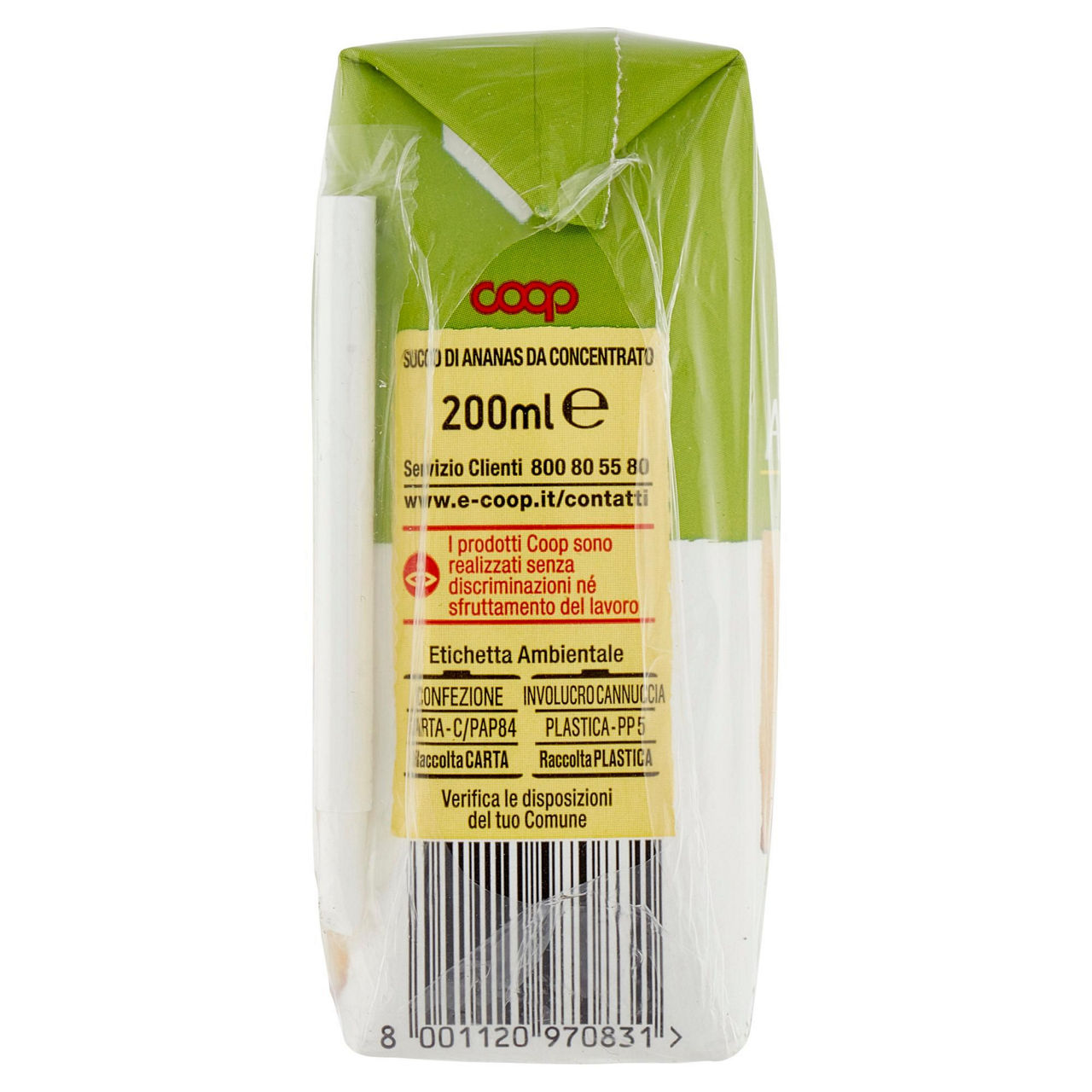 Succo 100% ananas coop cluster ml.200 x 3 - Immagine 41
