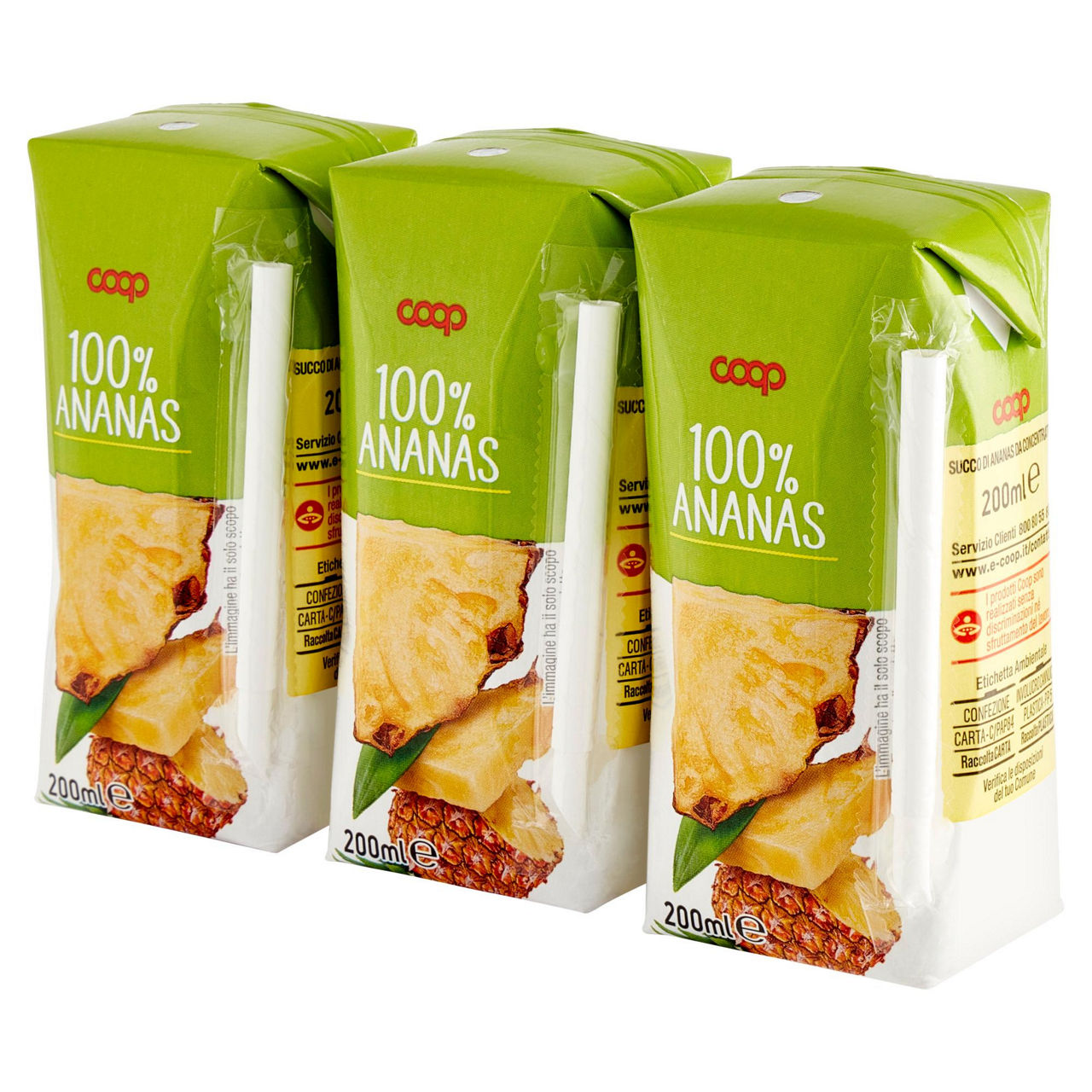 Succo 100% ananas coop cluster ml.200 x 3 - Immagine 21