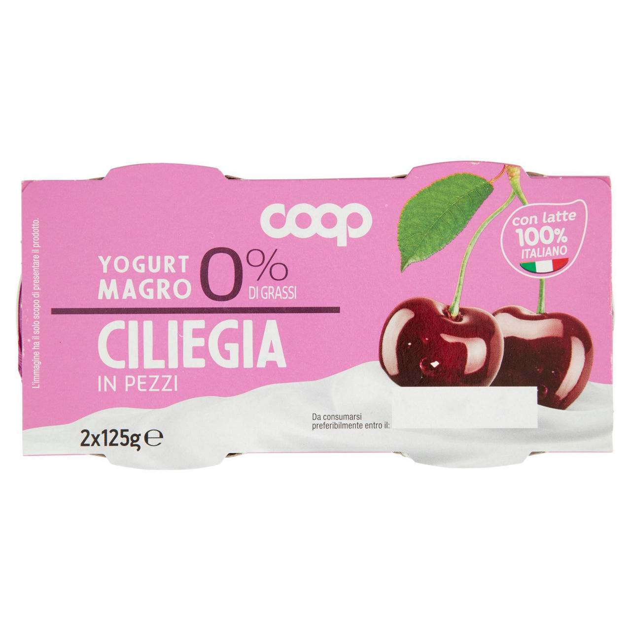 Yogurt magro con ciliegia 2 pz da 125 gr - Immagine 11