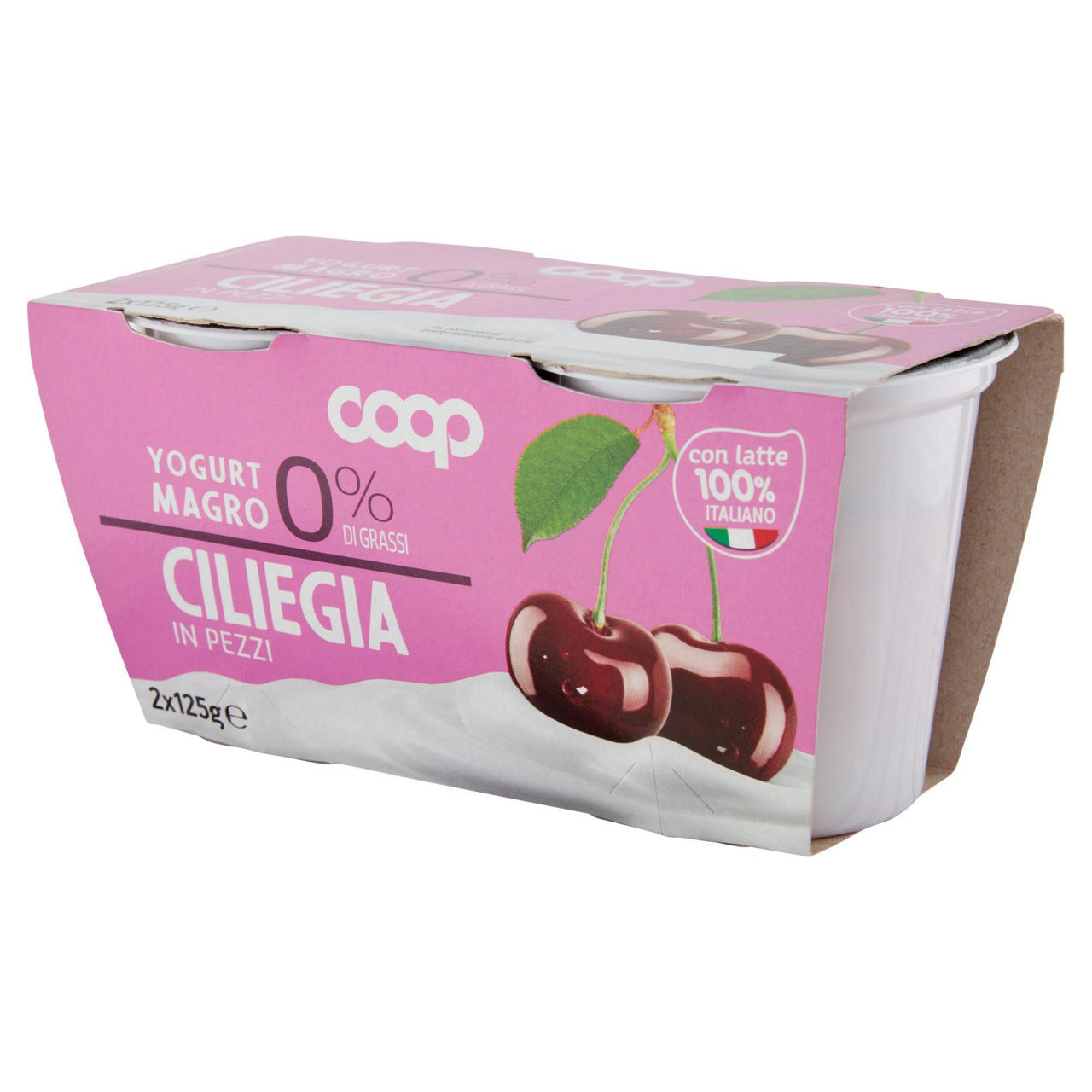 Yogurt magro con ciliegia 2 pz da 125 gr - Immagine 51