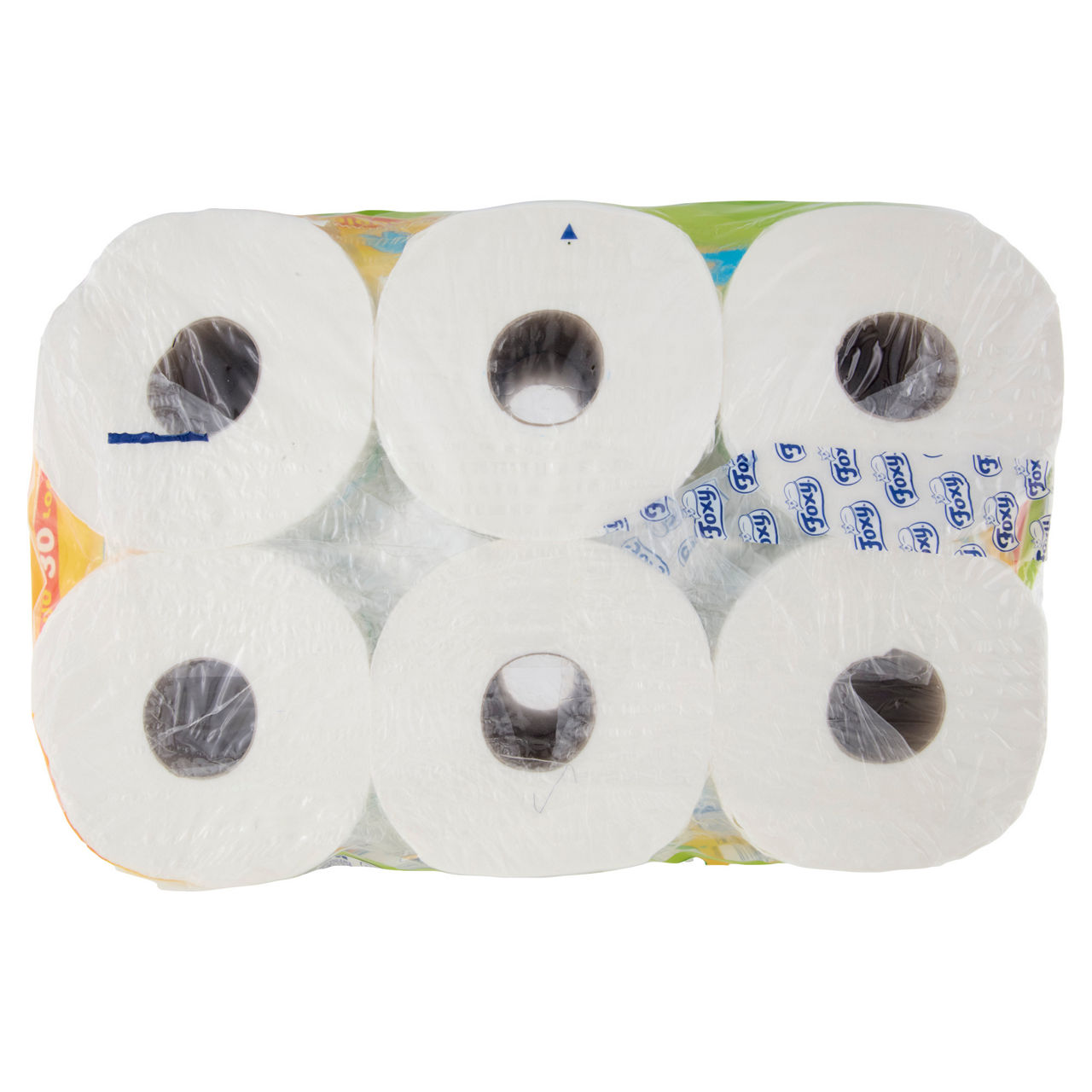 CARTA IGIENICA FOXY MEGA 2V 500 STRAPPI ROTOLONE DECORATO CELLO PZ.12 - Immagine 21
