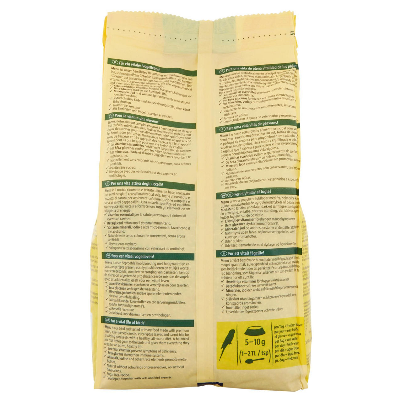 Mangime vitam.perl's x pappagallini vitakraft kg 1 - Immagine 31