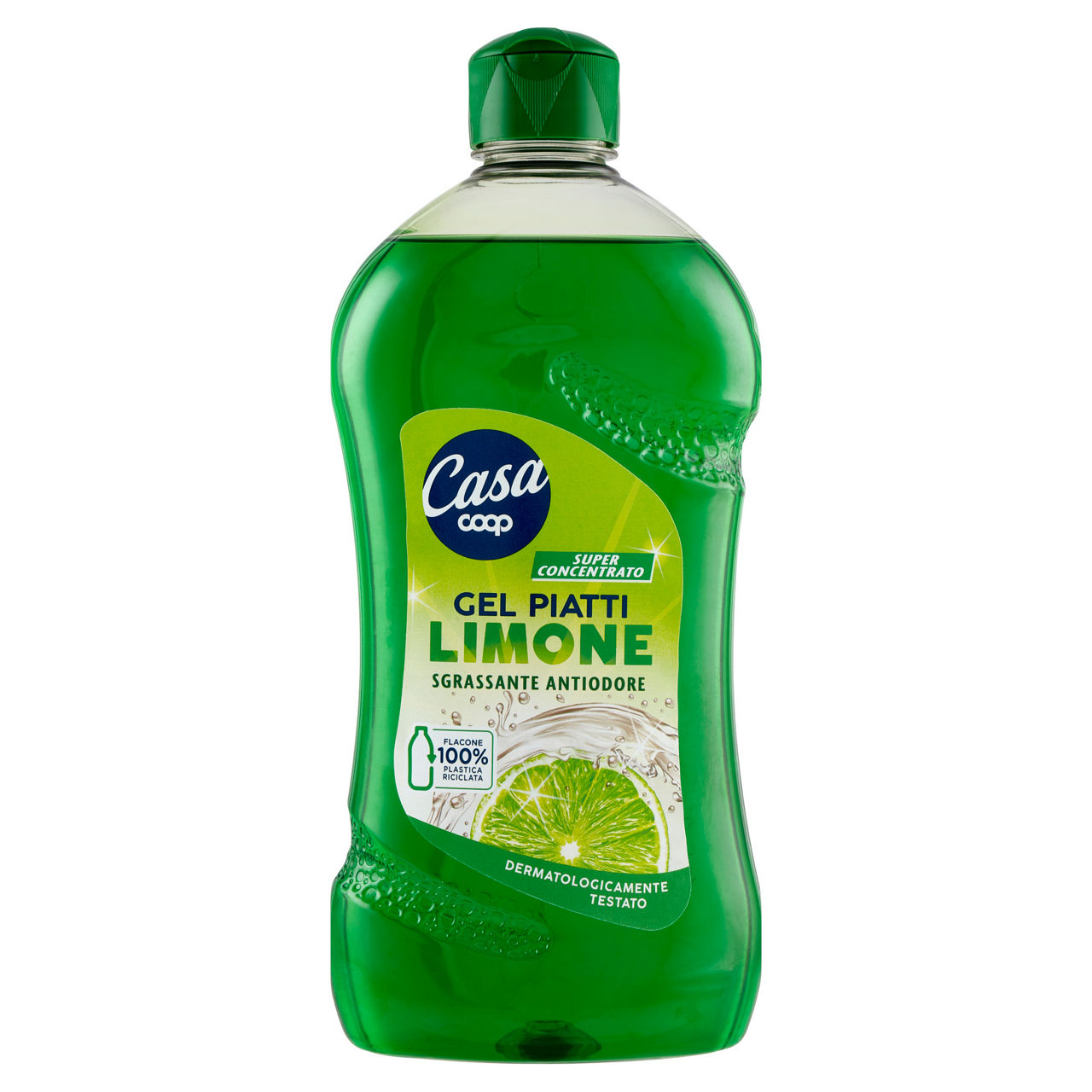 Detersivo piatti gel coop ultra limone flacone ml 500 - Immagine 01