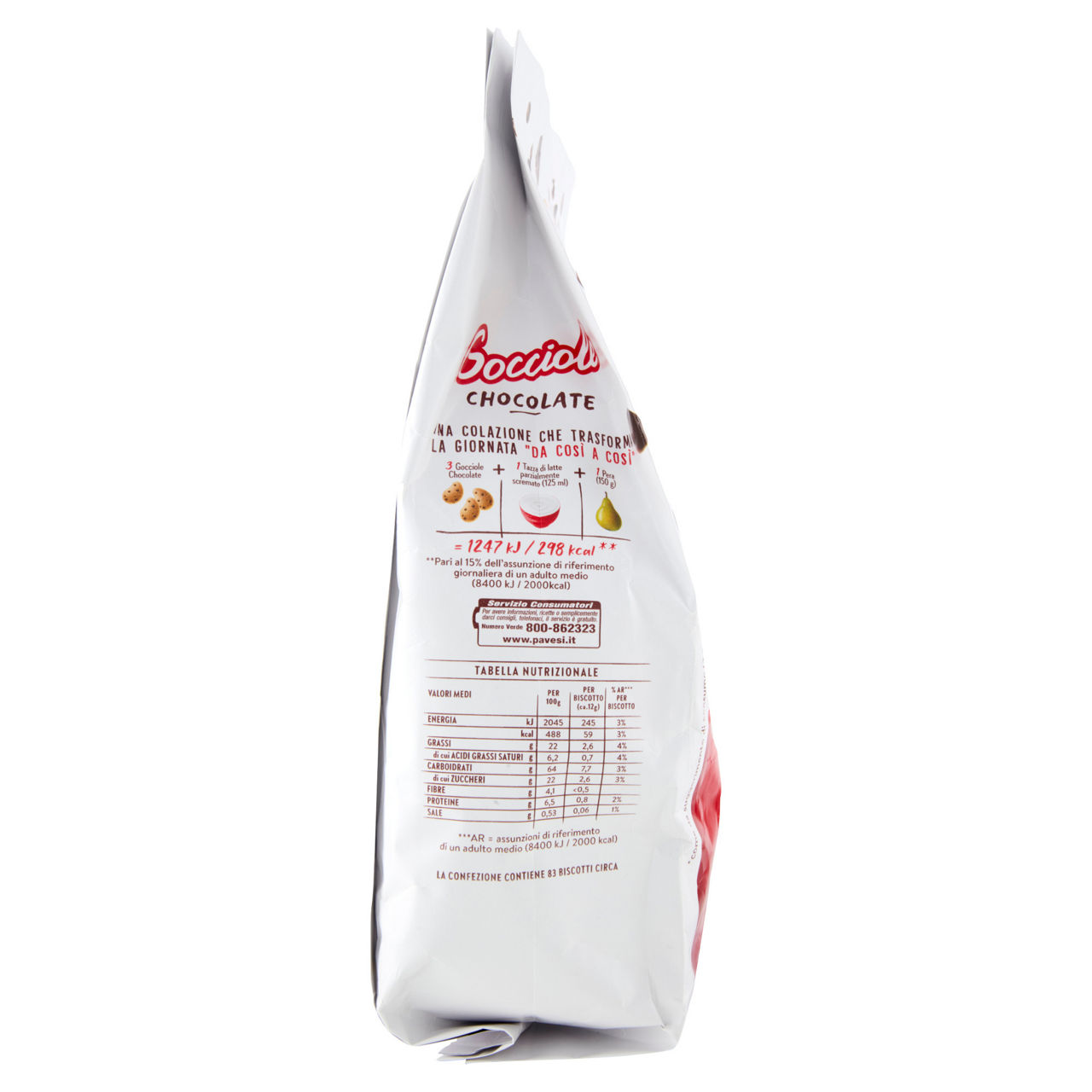 Biscotti Gocciole Chocolate 1 kg - Immagine 61