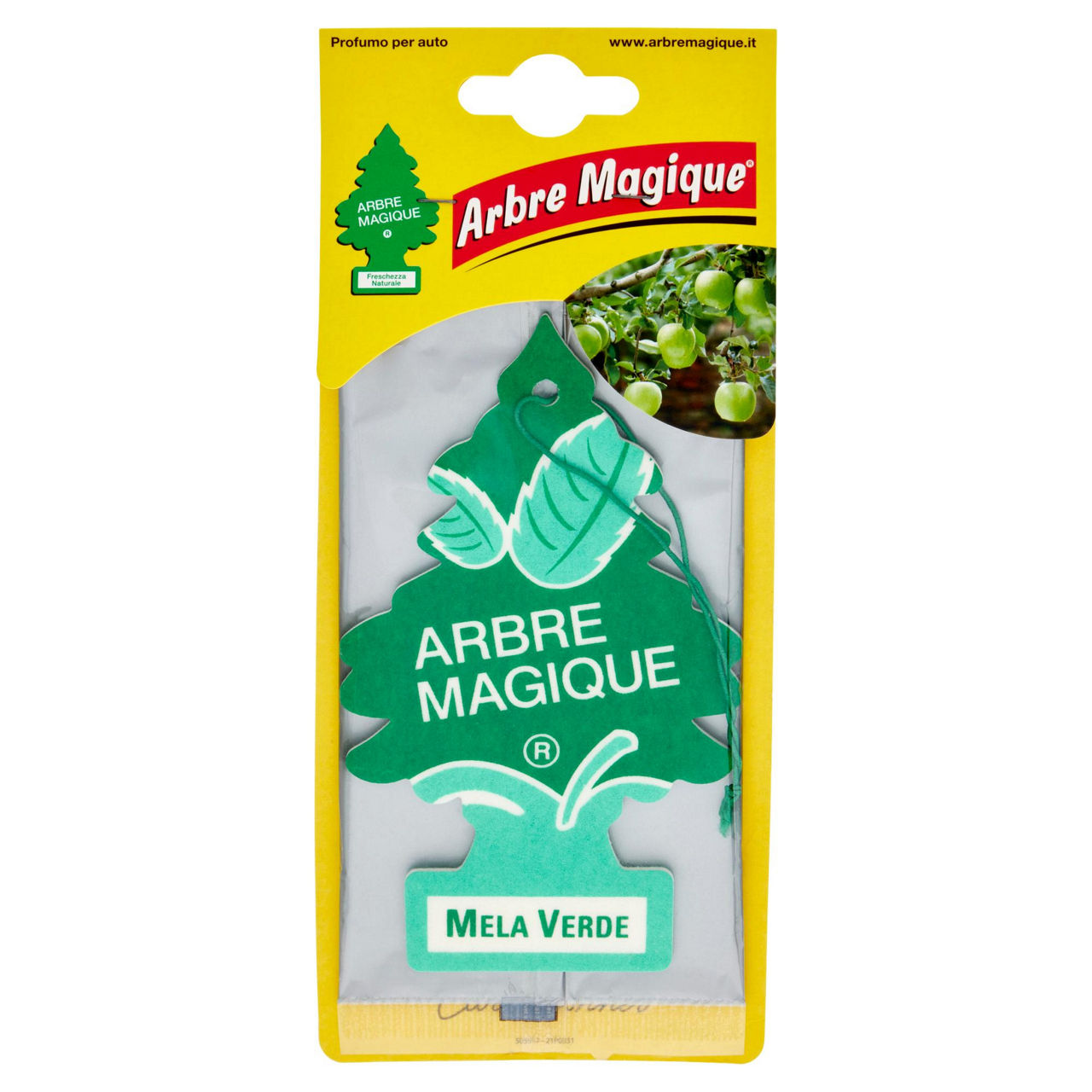 Profumatore per auto Mela verde 1 pz