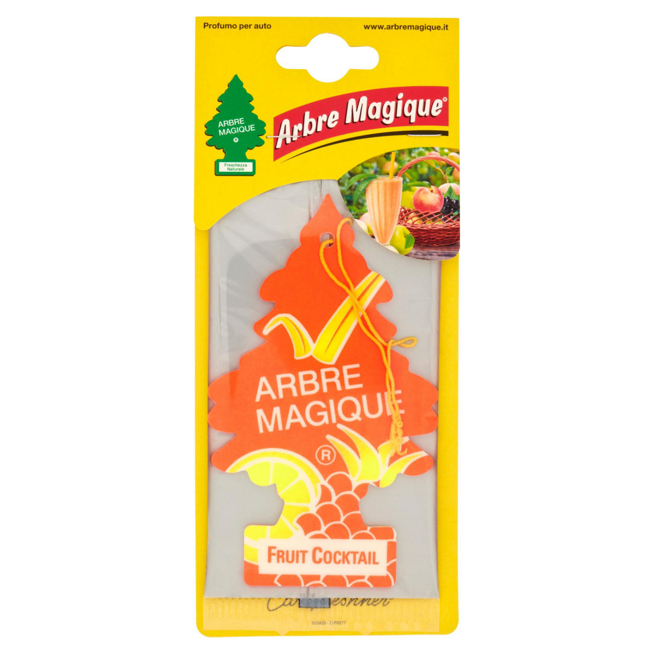 Profumatore per auto Fruit cocktail 1 pz