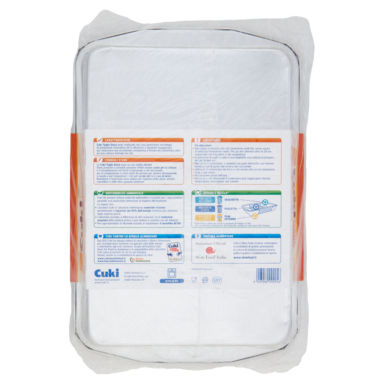 Teglie Extra in alluminio 8 porzioni 2 pz - Immagine 21