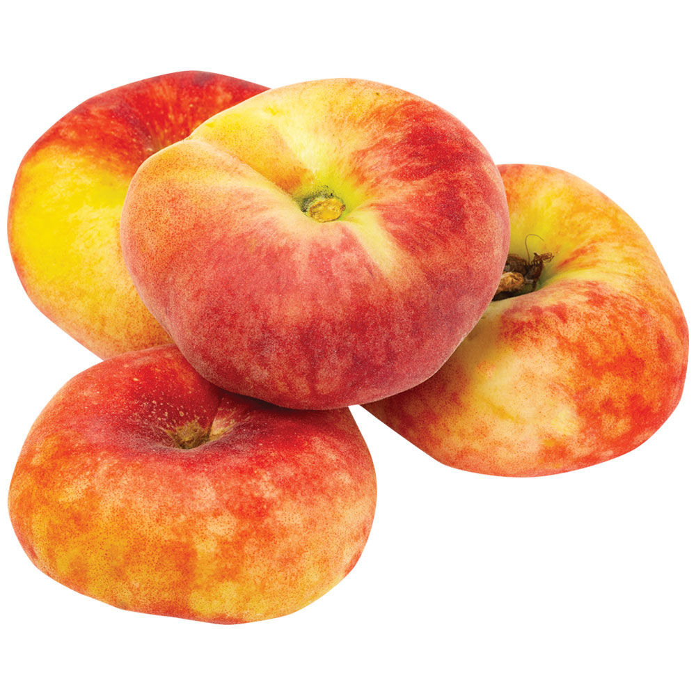 Pesche piatte bianche