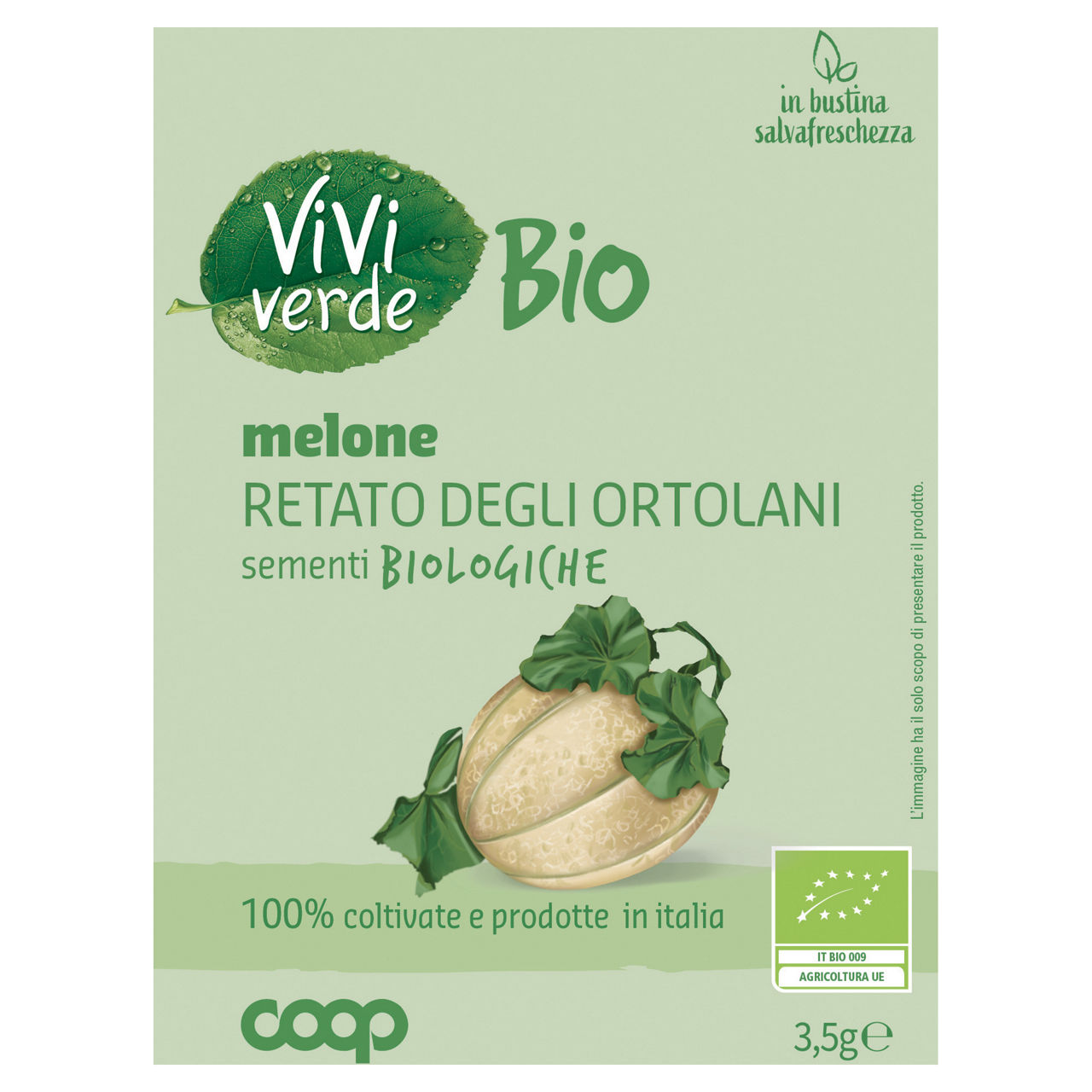Sementi melone retato degli ortolani bio 3,5 gr - Immagine 01