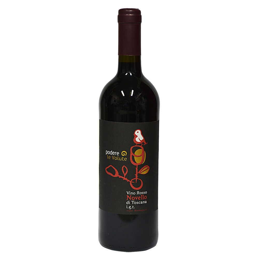 Vino rosso novello di Toscana IGT Le Volute bio 750 ml