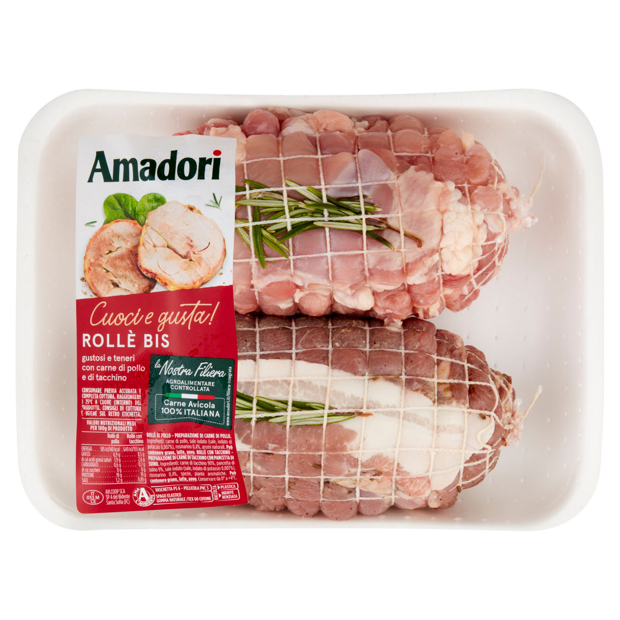 Rollè bis di tacchino e pollo - Immagine 01