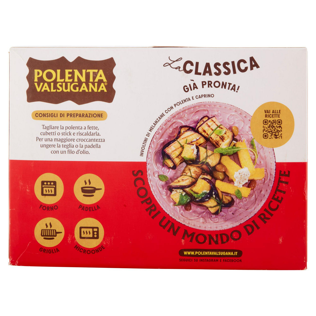 Polenta valsugana pronta 2 porzioni vaschetta kg. 1,2 - Immagine 21