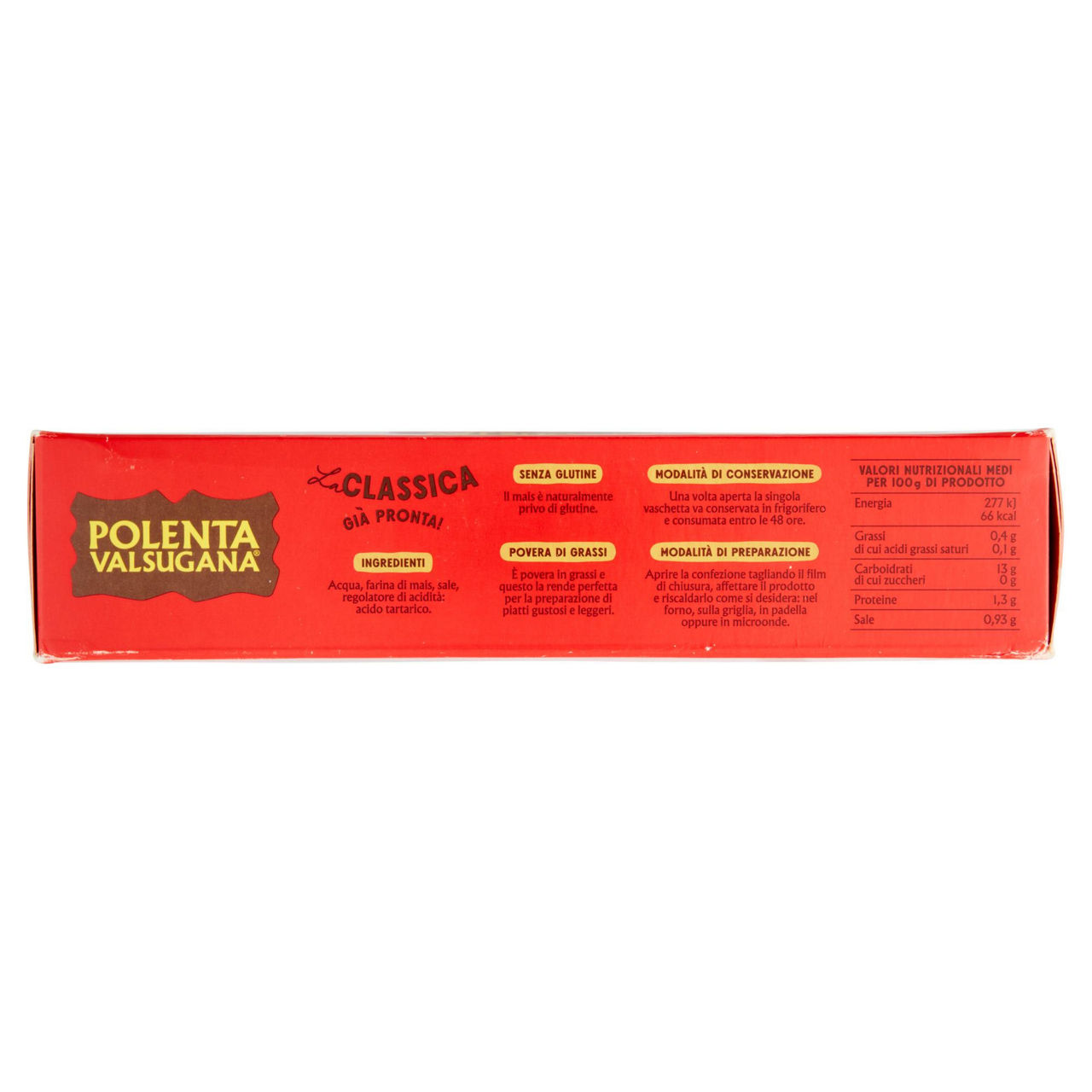 Polenta valsugana pronta 2 porzioni vaschetta kg. 1,2 - Immagine 11