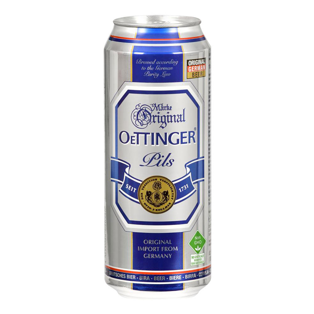 Birra Oettinger Pils in lattina 500 ml