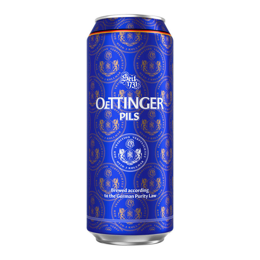 Birra Oettinger Pils in lattina 500 ml