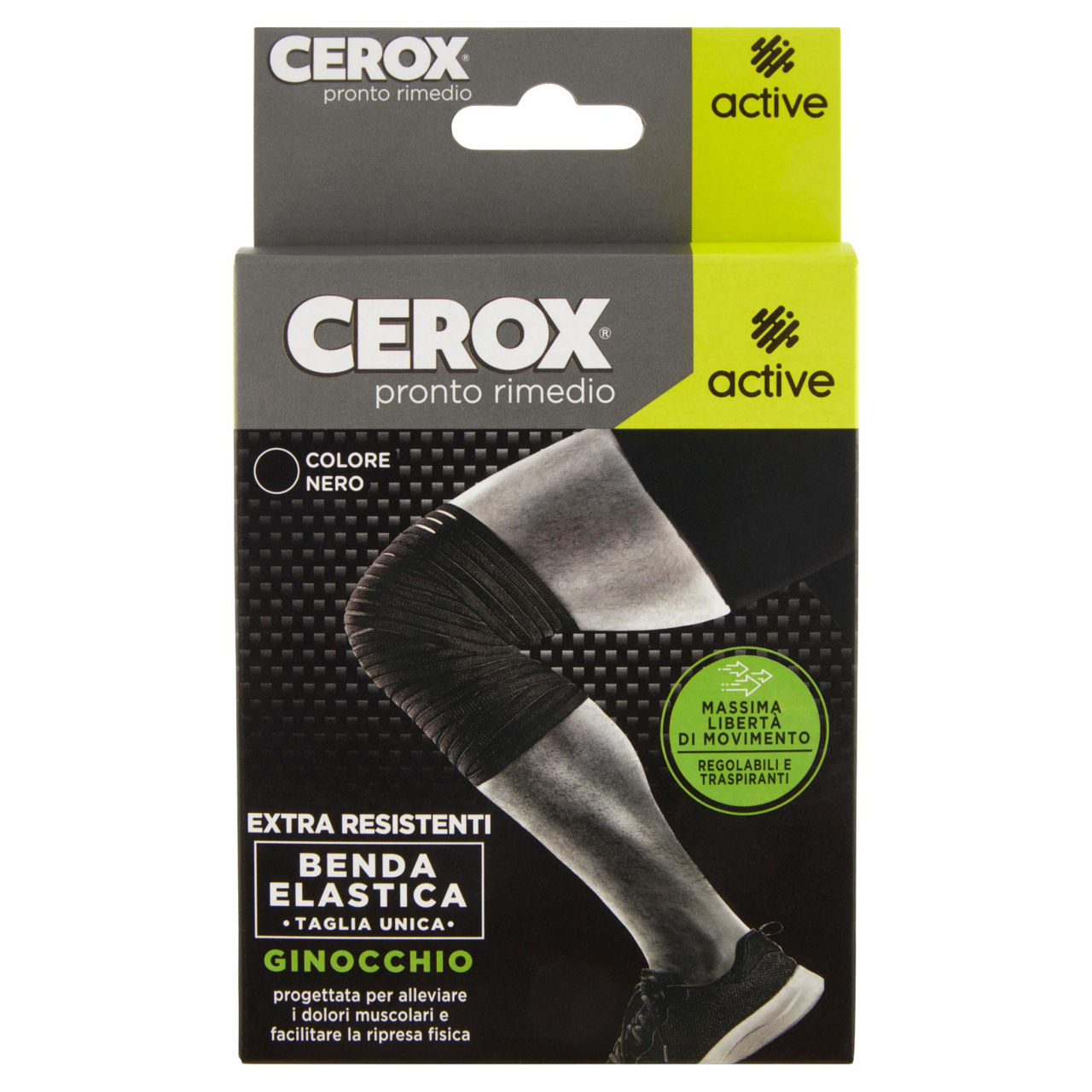 Benda elastica ginocchio cerox sport pz. 1 - Immagine 01