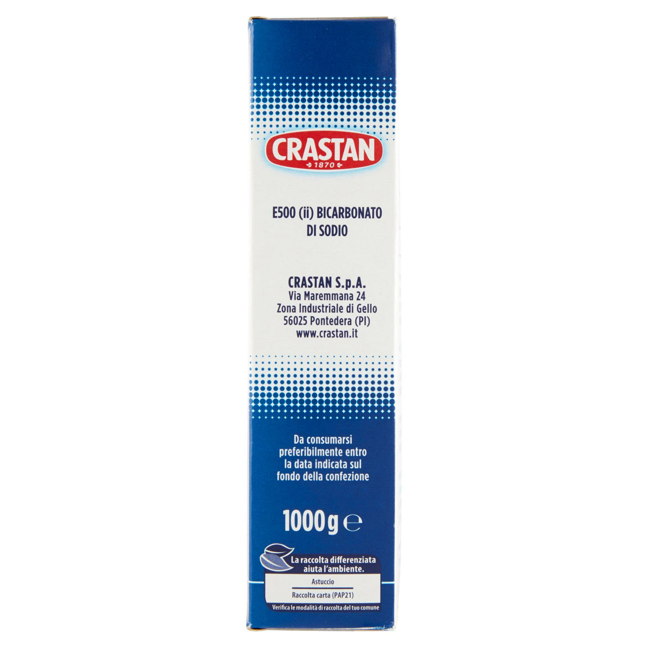 Bicarbonato di sodio crastasn scatola kg. 1 - Immagine 11
