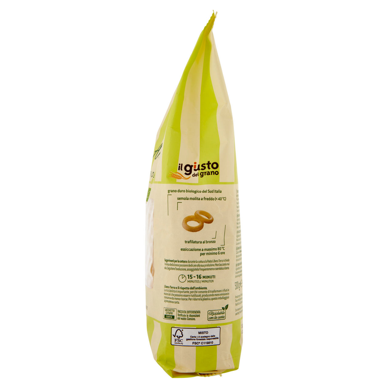 Anelletti Siciliani pasta di semola di grano duro bio 500 gr - Immagine 21
