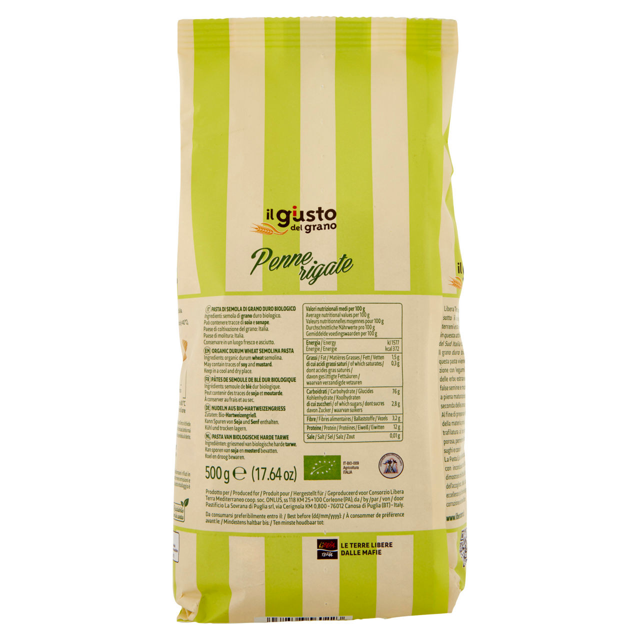 Penne rigate pasta di semola di grano duro bio 500 gr - Immagine 21