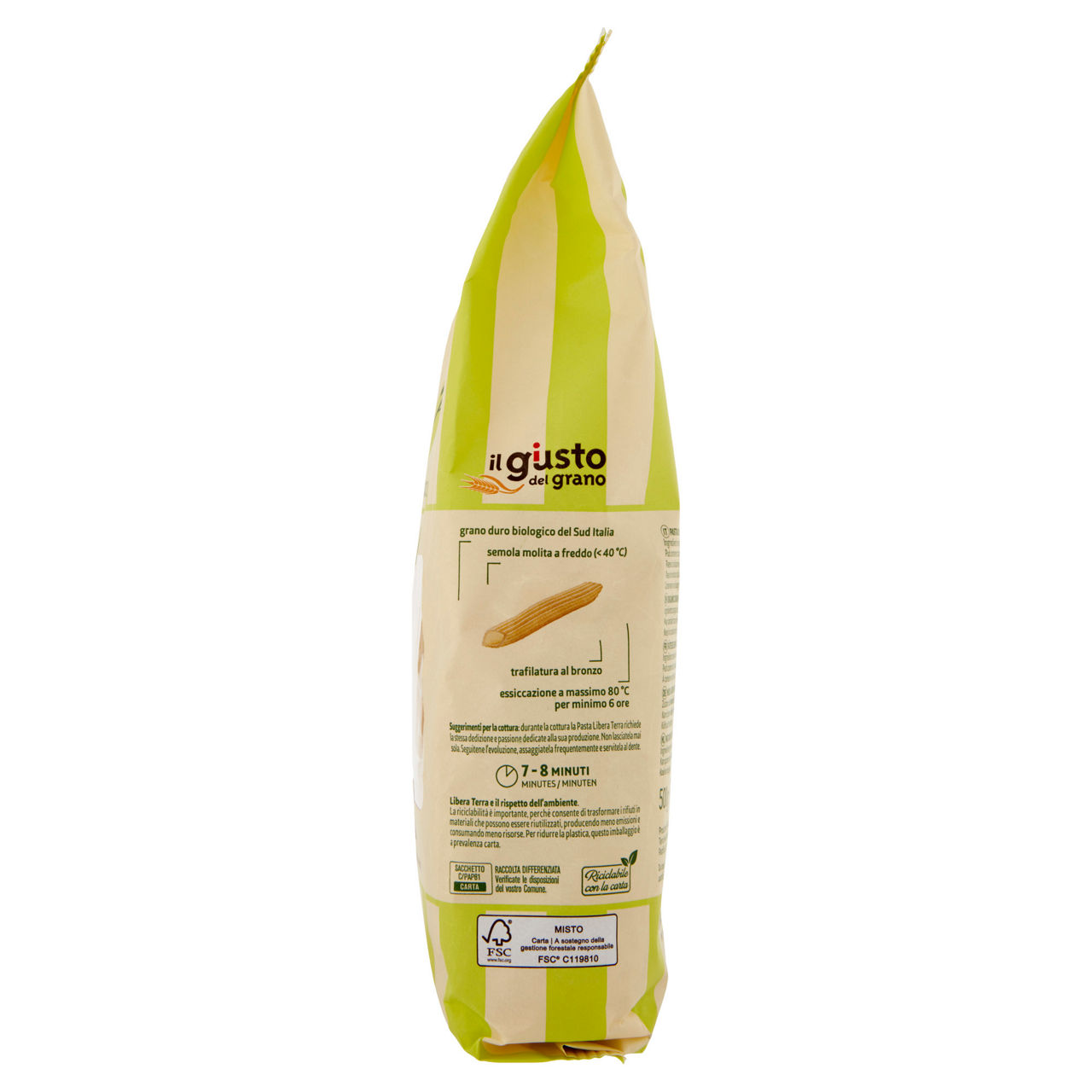 Penne rigate pasta di semola di grano duro bio 500 gr - Immagine 31