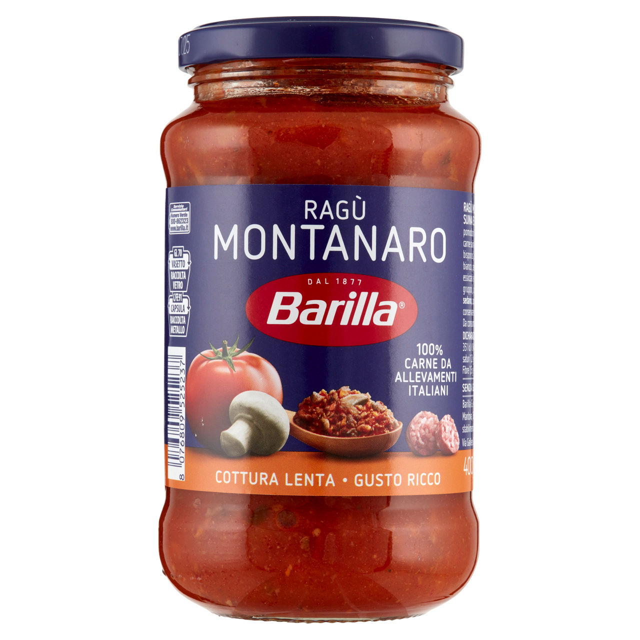 Ragù montanaro con funghi e salsiccia 400 gr - Immagine 11
