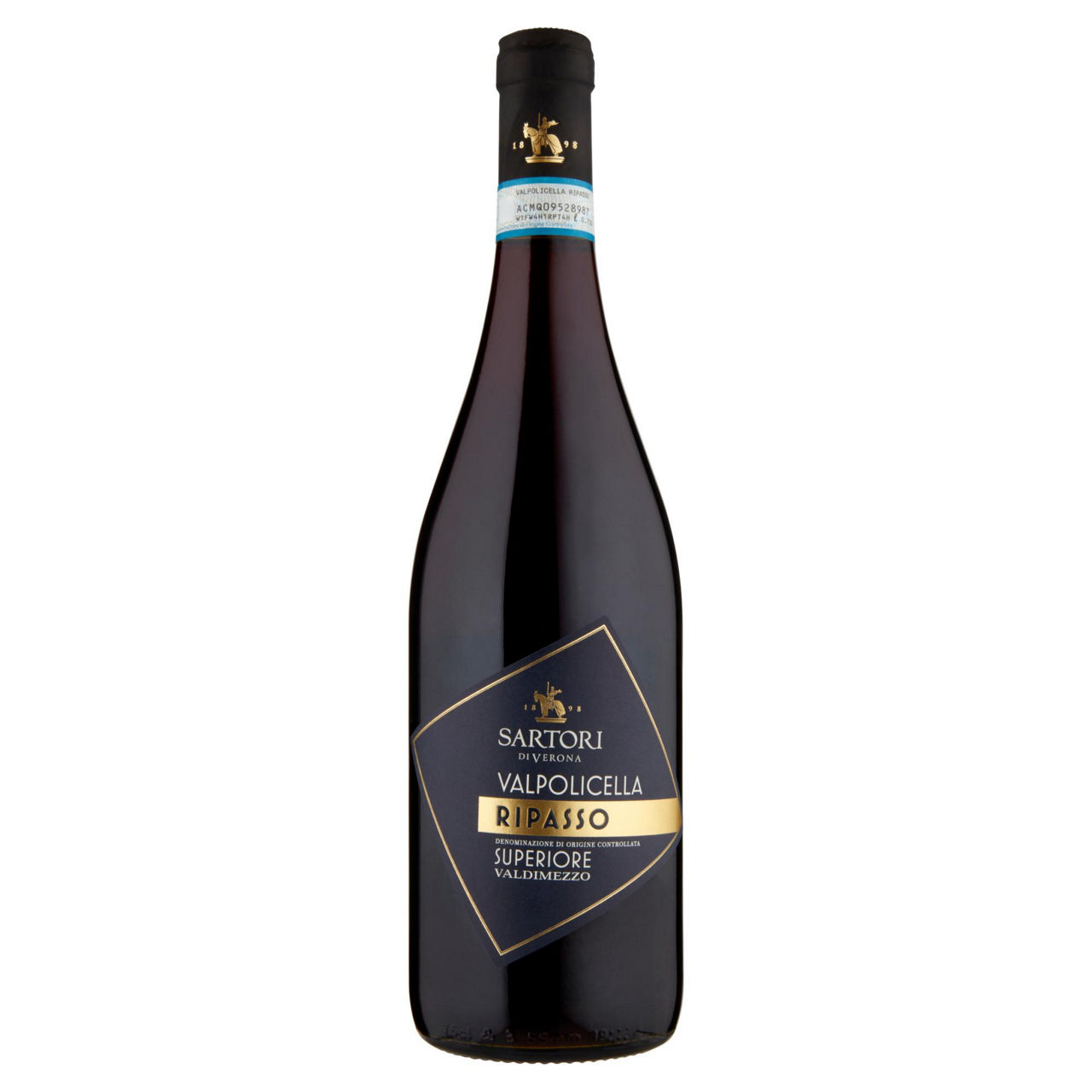 Vino rosso Valpolicella Ripasso DOC Superiore Valdimezzo 750 ml - Immagine 01