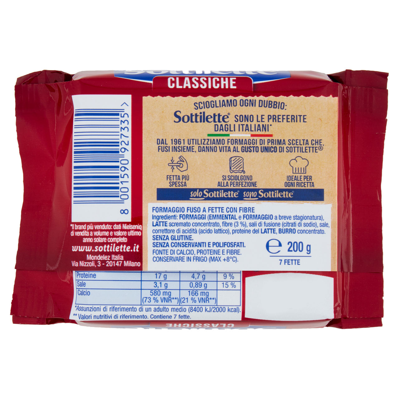 Formaggio fuso a fette 200 gr - Immagine 11