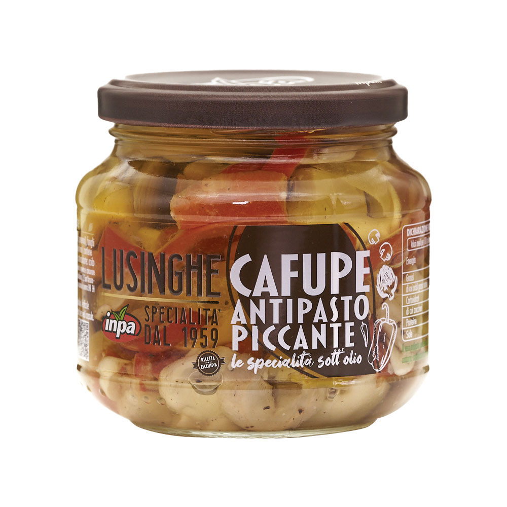 Antipasto cafupe c/olio gir.lusinghe twist off gr.280