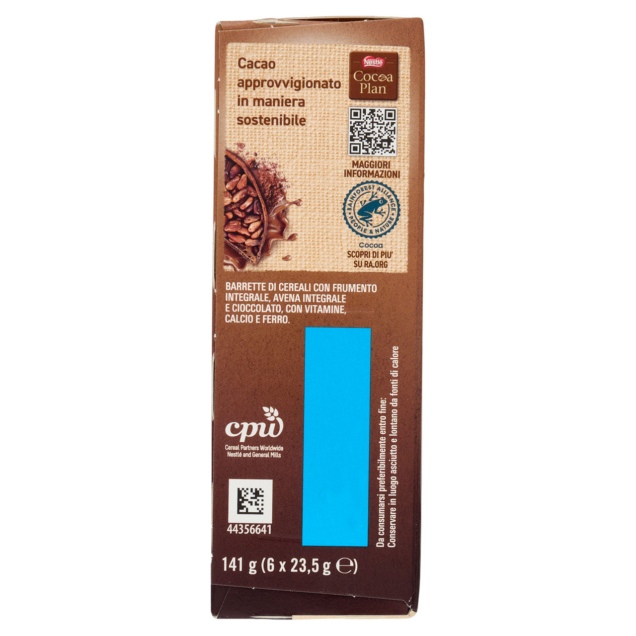 Barrette ai cereali con cioccolato 6 pz - Immagine 31