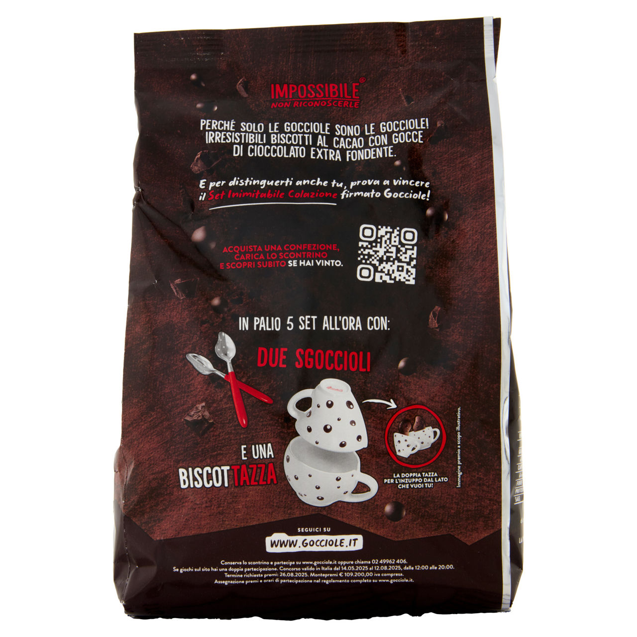 Biscotti Gocciole Extradark 400 gr - Immagine 131