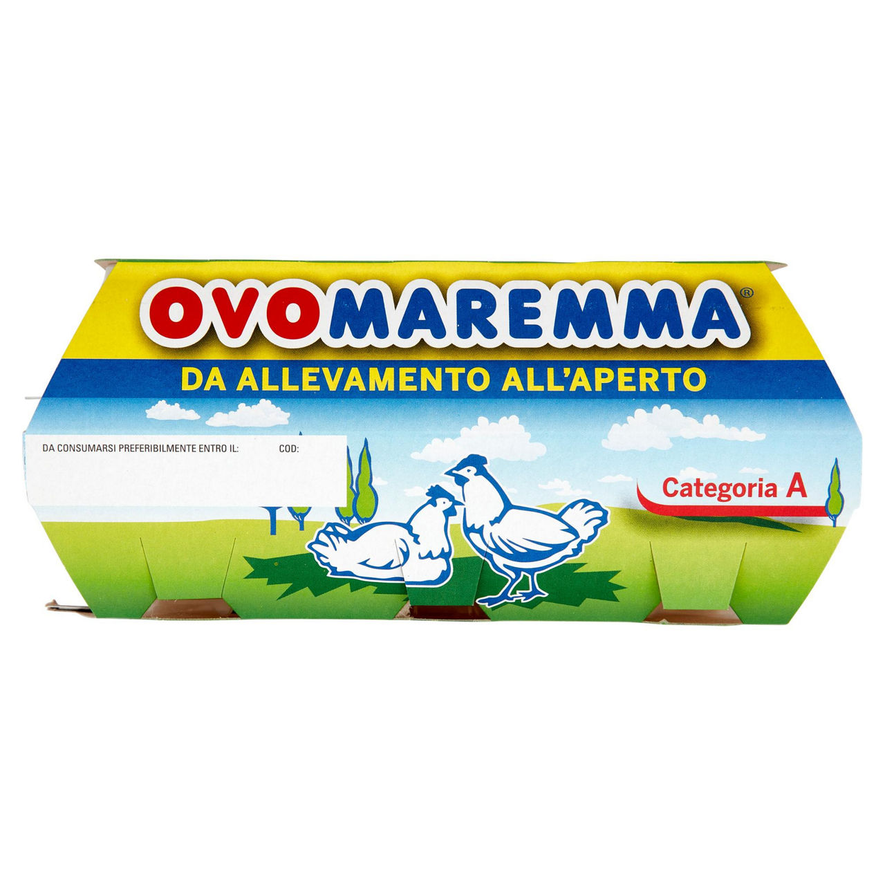 Uova fresche da allevamento all'aperto di vario calibro 6 pz - Immagine 11