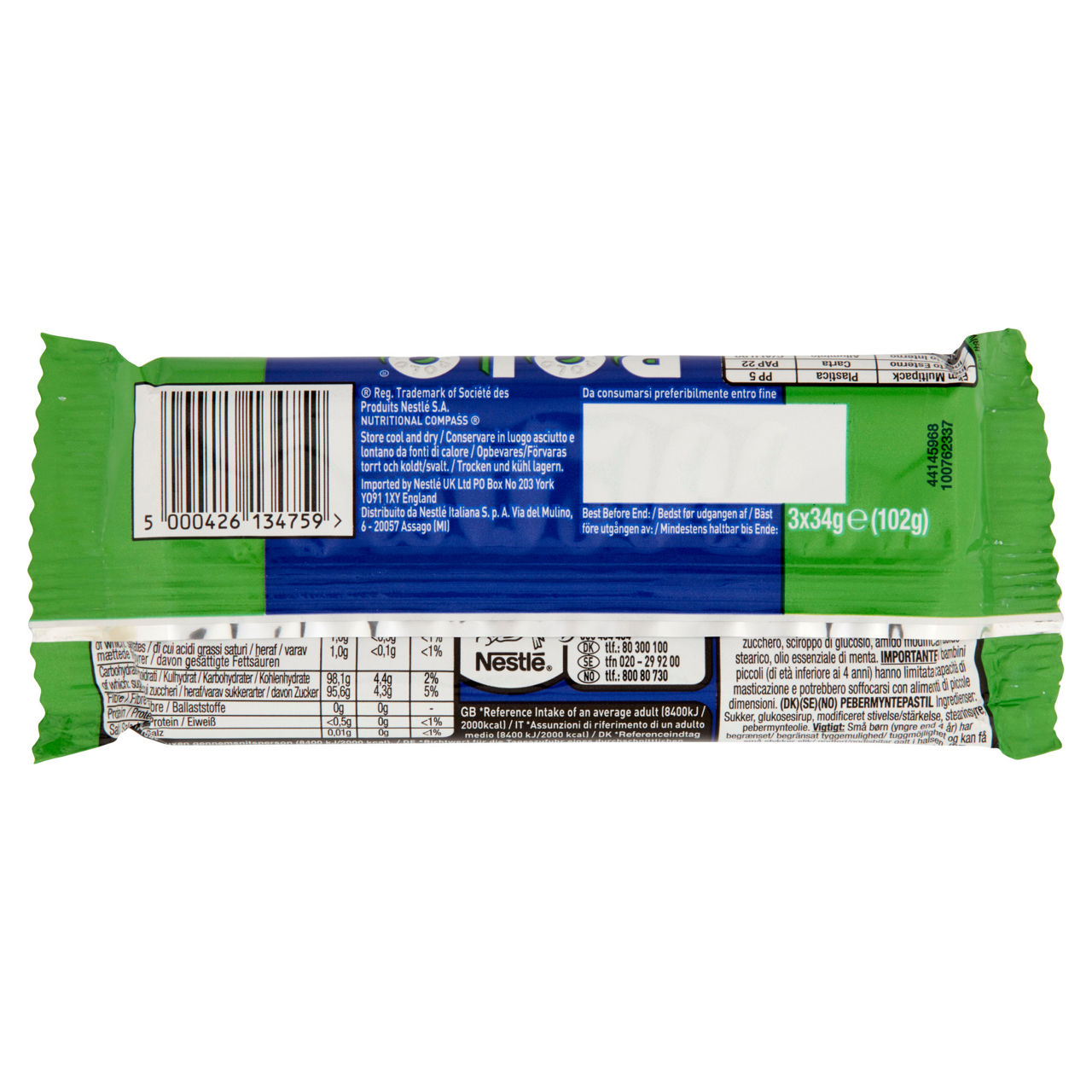 Caramelle dure alla menta 102 gr - Immagine 31