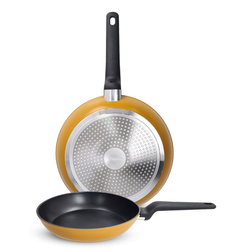 Set padelle Curry Orange 2 pz da 24 e 28 cm